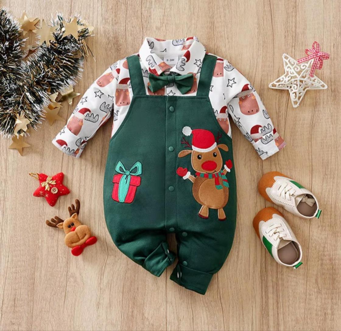Baby Christmas Romper