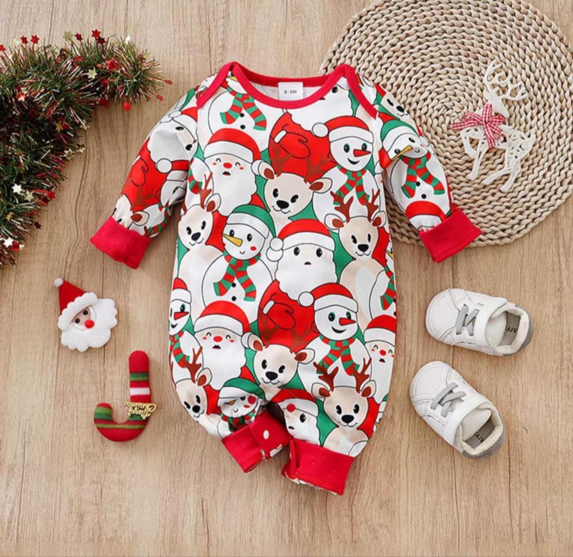 Baby Christmas Romper